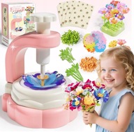 MASZYNKA DO TWORZENIA KWIATÓW 3D ZESTAW KREATYWNY XXL 160 ELEM. BUKIETY DIY