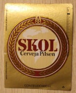 ETYKIETA - SKOL - Cerveja Pilsen
