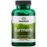 Suplement diety Swanson Health Products Turmeric 100 kapsułek