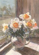 TĘSKNIĄC ZA WIOSNĄ - AKWARELA- I.PEREZ