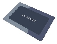 DYWANIK ŁAZIENKOWY SZYBKOSCHNĄCY CHŁONNY MATA ŁAZIENKOWA CHŁONNA 60x40 CM