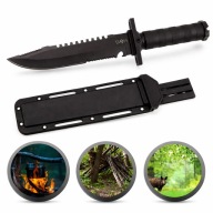 NÓŻ TAKTYCZNY MYŚLIWSKI WOJSKOWY FINKA SURVIVALOWY TURYSTYCZNY SZTURMOWY