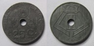 Belgia 25 cent 1945