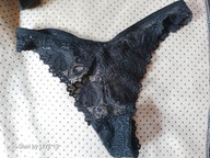 Majtki stringi przeźroczyste