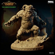 Yeti 1 - Uncharted Kingdoms - figurka RPG DnD D&D - druk 3D 14K