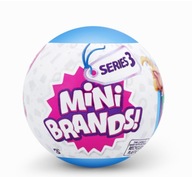MINI BRANDS Kulka Niespodzianka Toy 5 mini Zabawek SERIA 3 Zuru Kula