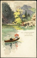 Der Stauffensee Bei Gütle (Dornbirn) - 1900