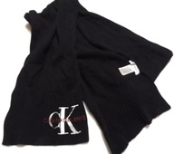 Szalik zimowy Calvin Klein nowy Haft logo oryginalny 30 x 220 cm