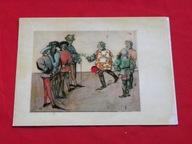 ŁAZUKA mało kobietko POCZTÓWKA DŹWIĘKOWA miniatura z księgi turniejowej