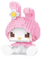 MOJA MELODIA KLOCKI KONSTRUKCYJNE MY MELODY CUTE KAWAII FIGURKA KOLEKCJONER