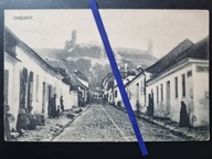 CHĘCINY 1915 Zamek KIELCE stempel Sanecki BUSKO PIŃCZÓW