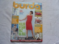 BURDA NR 5 2000 Z ORYGINALNIE WPIĘTYMI WYKROJAMI W ŚRODKU