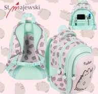PLECAK 4 KOMOROWY PUSHEEN PINK DLA DZIEWCZYNKI DO SZKOLY POJEMNY 22l