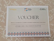 Voucher dla 2 osób na Warmia Inspiration 2026 w Olsztynie/ 7.03.2026
