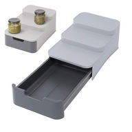 POJEMNIK ORGANIZER KUCHENNY TRZY POZIOMY SZUFLADA PODSTAWKA PRAKTYCZNY