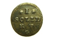 1 szeląg 1768 - duży monogram - Stanisław August