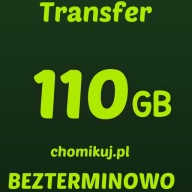 Transfer chomikuj 110 GB Bezterminowo