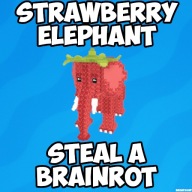 Strawberry Elephant| Steal A Brainrot |Roblox