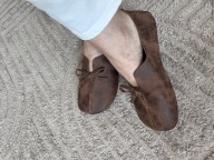 Mary Jane szerokie okrągłe noski mokasyny r.41 wkl.26,5cm nowe barefoot