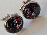 SPINKI DO KOSZULI MANKIETÓW GUNS AND ROSES ROCK LOGO AXL ROSE GUNS N' ROSES