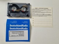 BASF CE II CHROME EXTRA 90 DEUTSCHLAND RADIO PROMOCYJN KASETA MAGNETOFONOWA