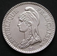 Francja 1 frank 1992 - stan 1/2