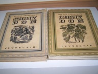 CICHY DON Tom I - IV ( II vol.) Michał Szołochow - książki z 1949 roku.