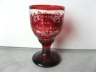 III Rzesza PUCHAR Kielich Nagrodowy : Zum ANDENKEN : ręcznie DEKOROWANY !!!