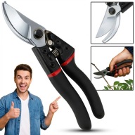 SEKATOR RĘCZNY OGRODOWY NOŻYCE DO GAŁĘZI KRZEWÓW OSTRY STAL 21.5CM