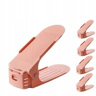 ORGANIZER NA BUTY ZESTAW 5 SZTUK RÓŻOWY