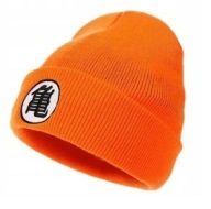 Ciepła zimowa czapka dziecięca z mankietem i haftem