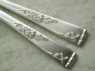 # Pięknae posrebrzane łyżeczki do kawy #