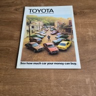 Toyota Corolla Corona Celica Mark II Pickup Land Cruiser 1975 USA
