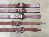 Pasek skórzany do broni zabytkowej - 3 cm - szeroki.