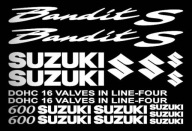 SUZUKI BANDIT 600 _ NAKLEJKI _ CHROM