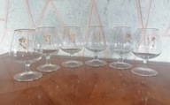 KIELISZKI DO BRANDY KONIAKÓWKI NAPOLEON VINTAGE