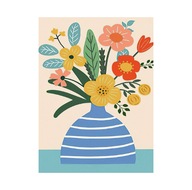 Plakat „Sunny Bouquet” – Radosna Kompozycja Kwiatowa