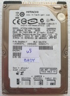 Dysk HTS541680J9AT00 HITACHI 80GB 2,5" ATA/IDE Retro 4 BADY |u5