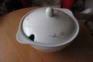 LUBIANA DUŻA WAZA Z POKRYWĄ