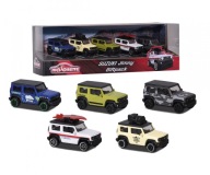 Majorette Suzuki Jimny 5 modeli Extra zestaw