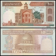 BNB - IRAN 1000 Rials 1982 nr 78/20 275871 # P138fA # podpisy 25A # UNC