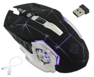 BEZPRZEWODOWA MYSZ OPTYCZNA GAMINGOWA RGB LED