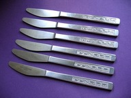 GERLACH wz. KONWALIA Noże OBIADOWE 3 sztuki : KUPUJESZ TRZY NOŻE OBIADOWE