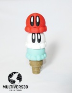 Blob Lody – Figurka 3D, dekoracja konstrukcyjna Multivers3D