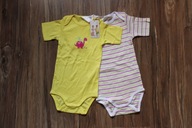 body krótki rękaw 98 104 NOWE 2-pak dino defekt