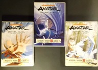 PL dubbing 3x Avatar Ostatni Władca Wiatru Księga 1: Woda, Część 1-3 DVD