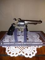 Rewolwer czarnoprochowy systemu "Lefaucheux" M1858