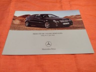 Mercedes C Klasse coupe Cennik prospekt 05 Niemcy