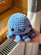 Maskotka Pluszowa Ośmiornica Handmade - Amigurumi Na Szydełku