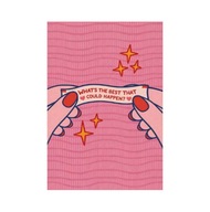 Plakat „What’s The Best That Could Happen?” – Minimalistyczna Motywacyjna